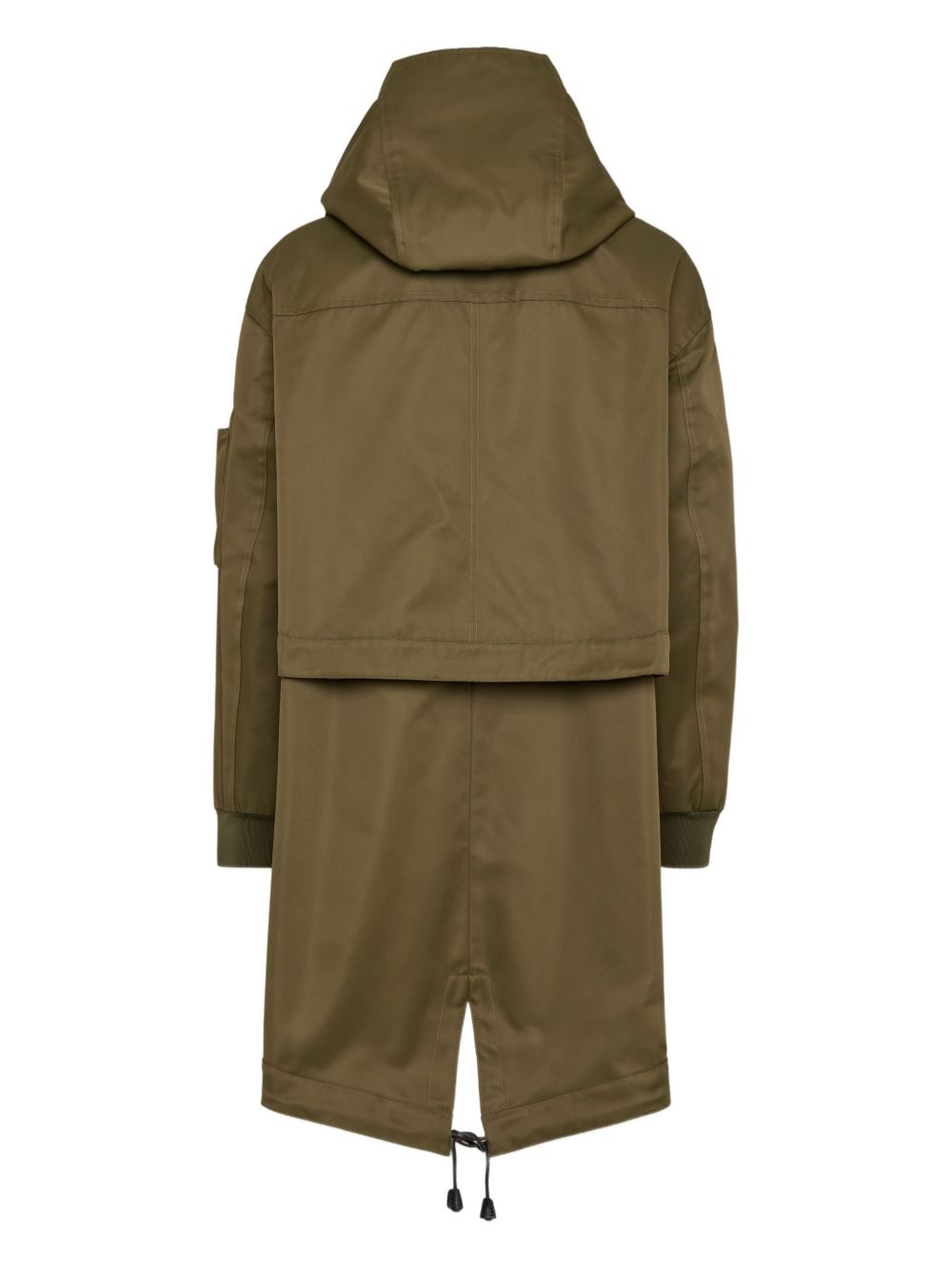 layered parka - 2