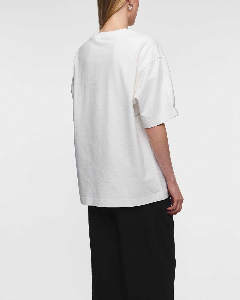 T-Shirt Relaxed Crewneck White - 4
