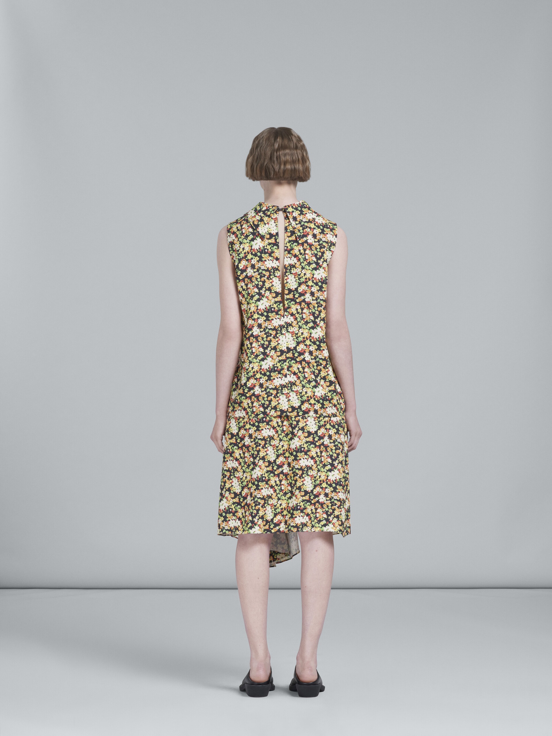 LOVERS PRAIRIE PRINT SKIRT WITH GODET HEM - 3