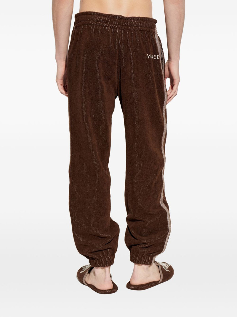 side stripe cotton trousers 6
