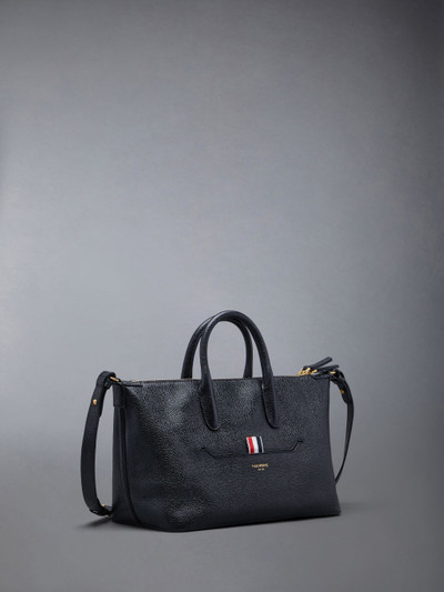 Thom Browne small leather tote bag outlook