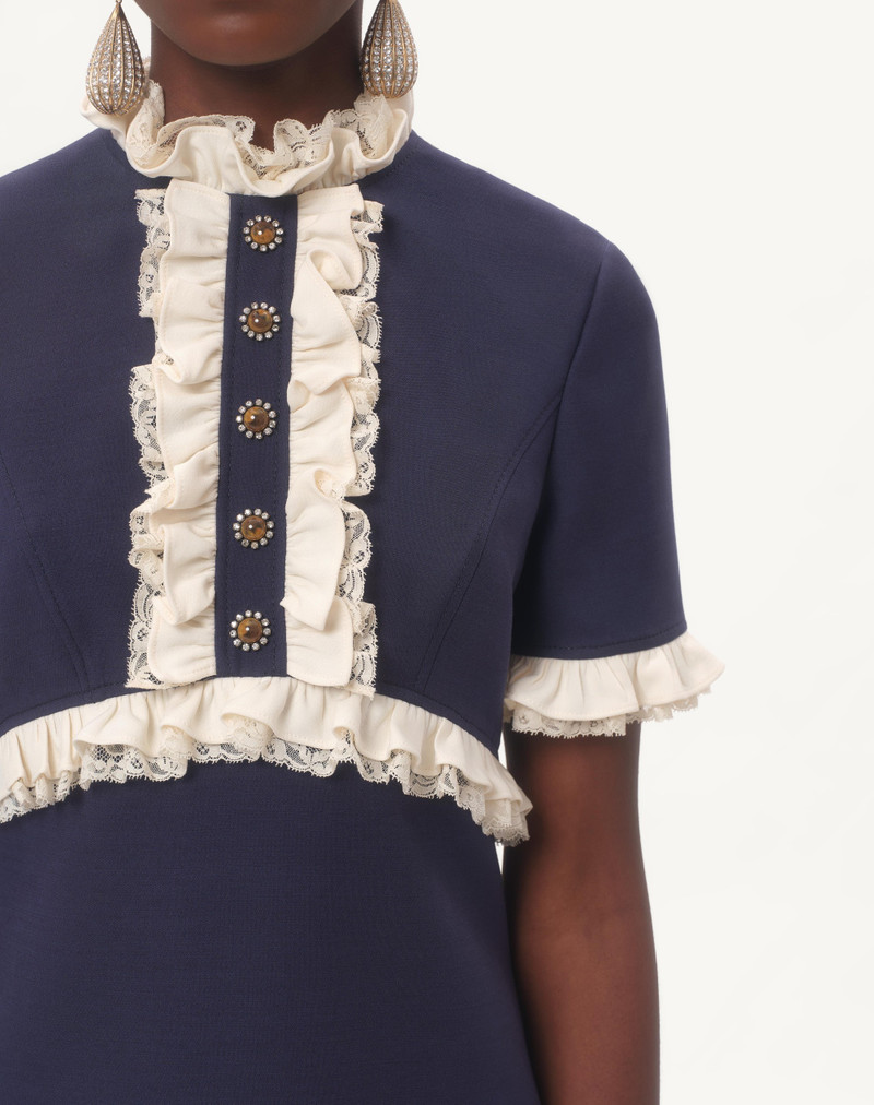 CREPE COUTURE SHORT DRESS 4