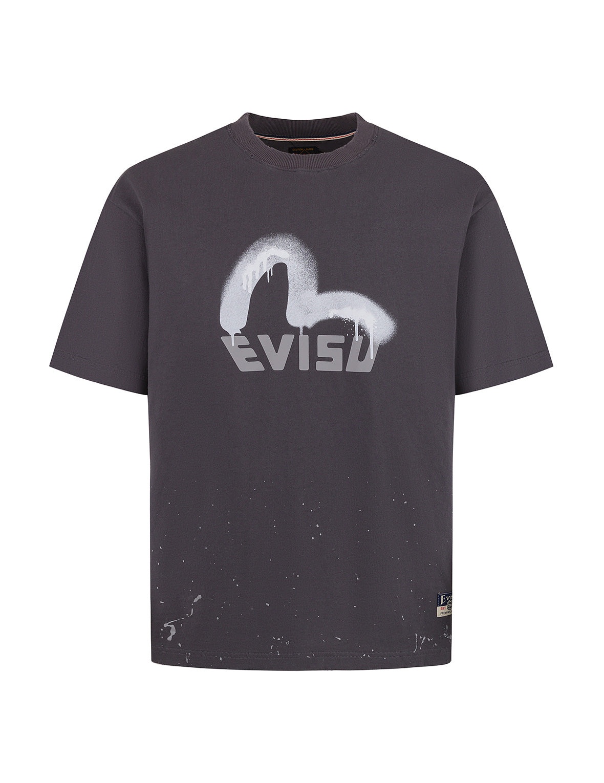 Logo and Seagull Print Relax Fit T-shirt - 12