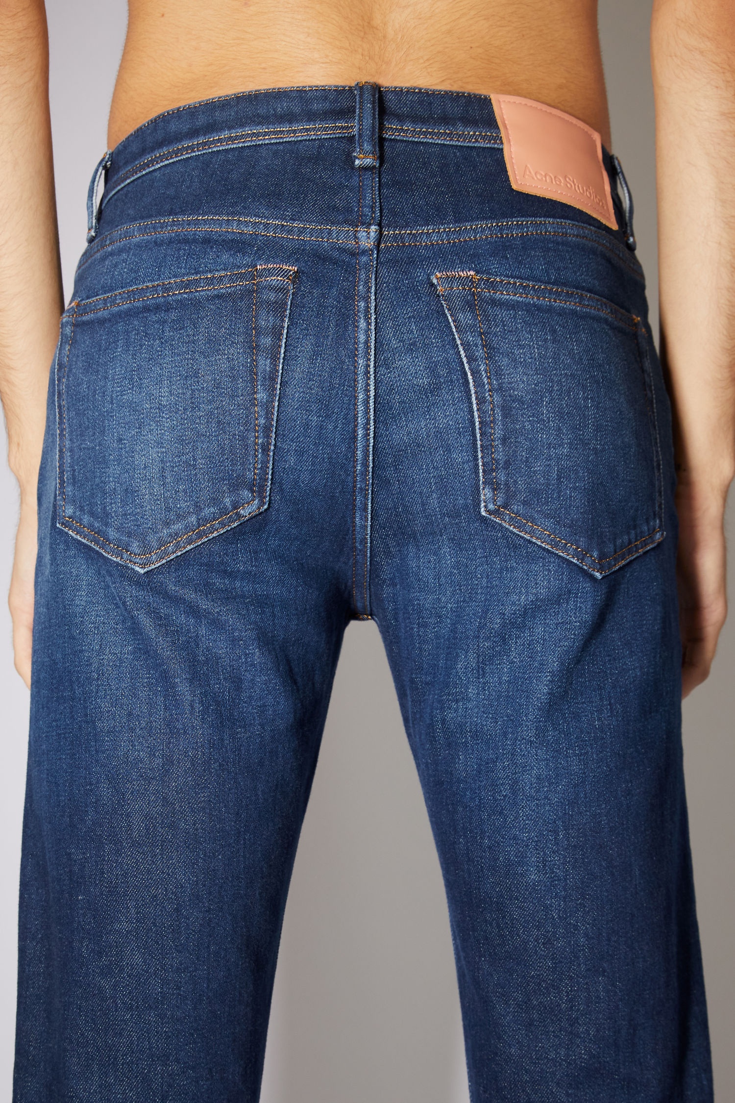 Slim tapered jeans - Dark Blue - 7