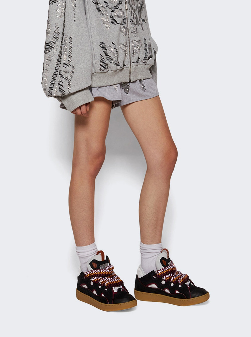 Lanvin Curb Sneakers Red And White outlook