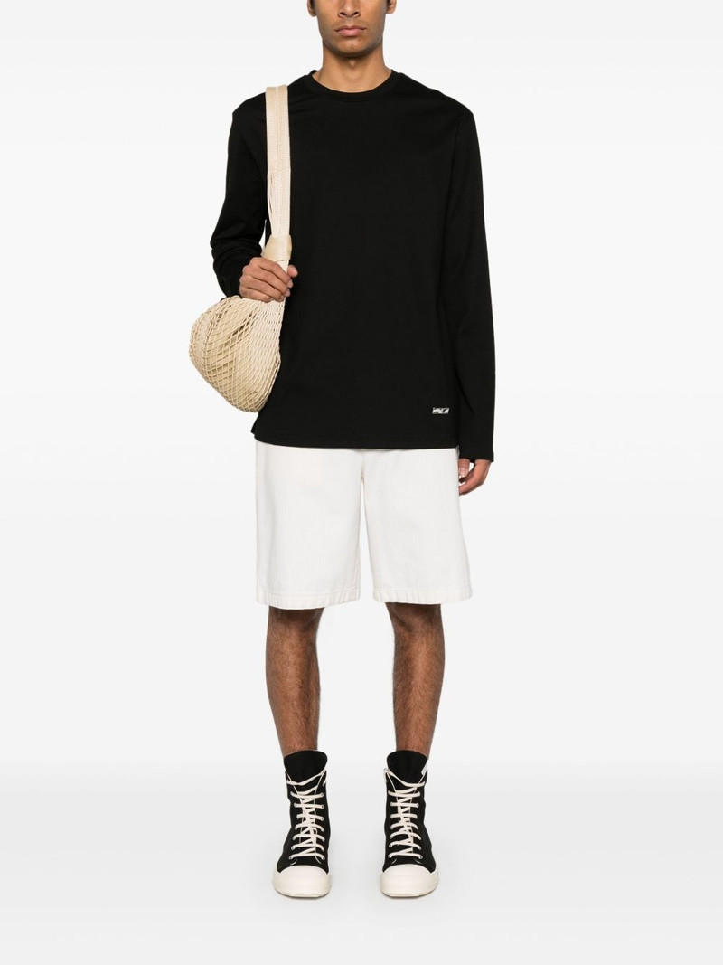 Jil Sander logo-plaque T-shirt outlook