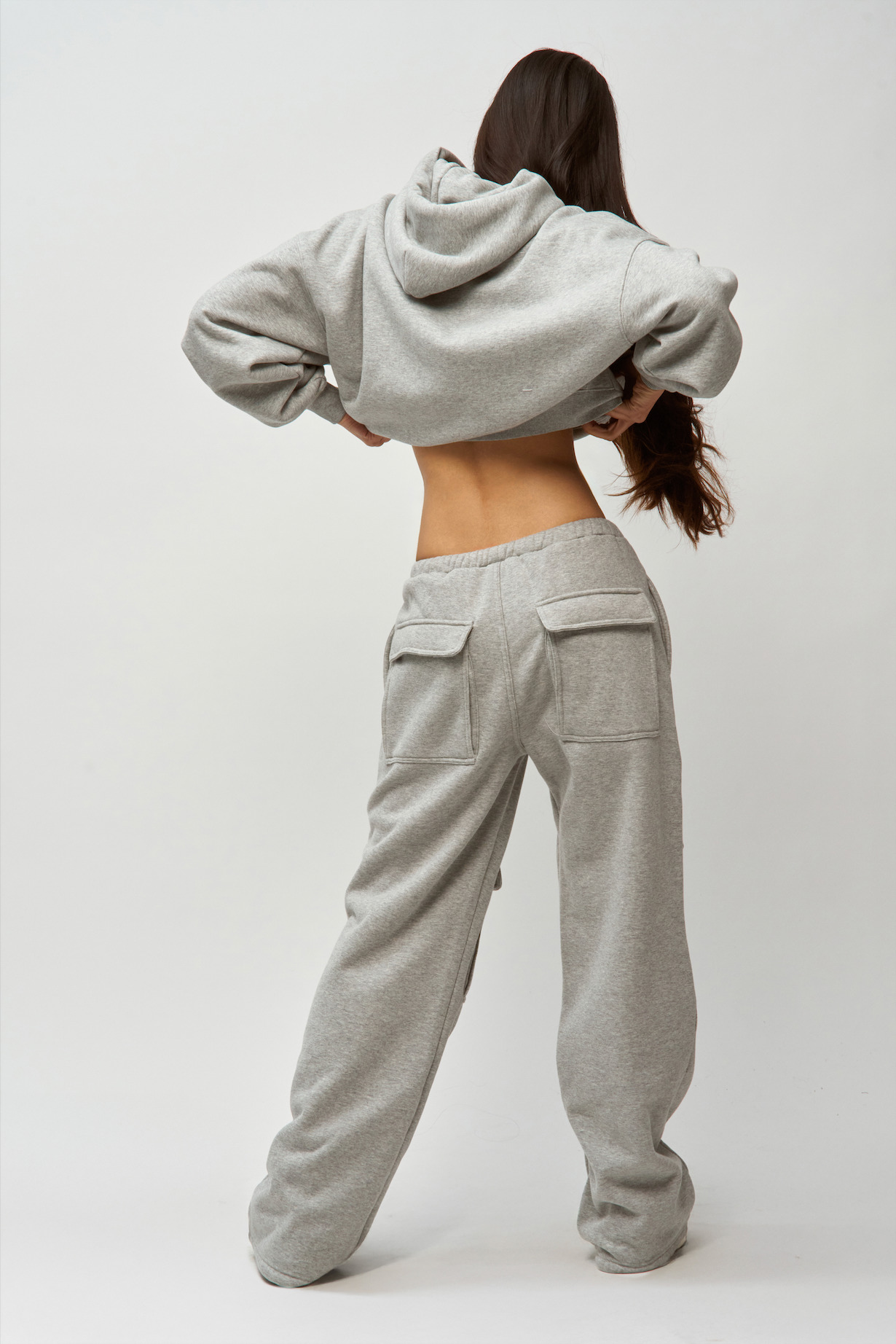 FLEECE CARGO SWEATPANT - 5