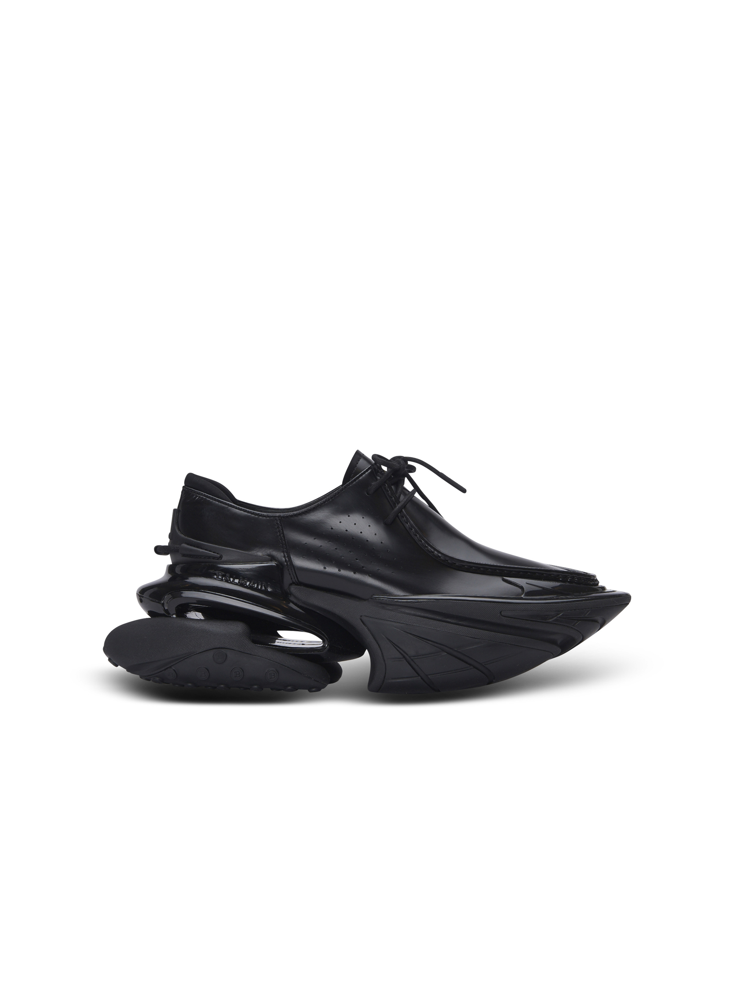Unicorn glazed leather loafers - 1