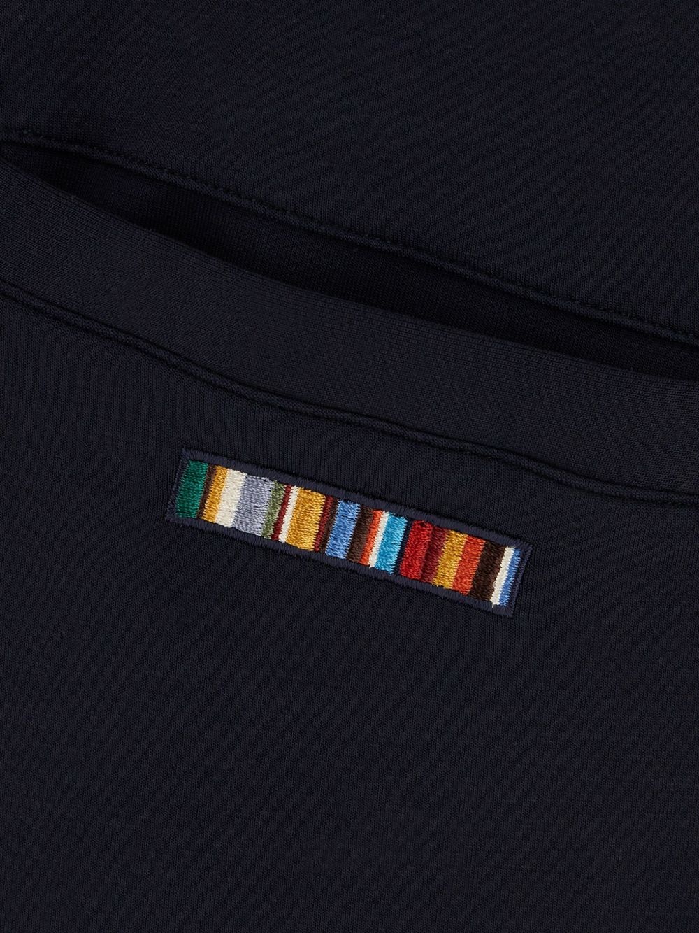 side-stripe cotton joggers - 3