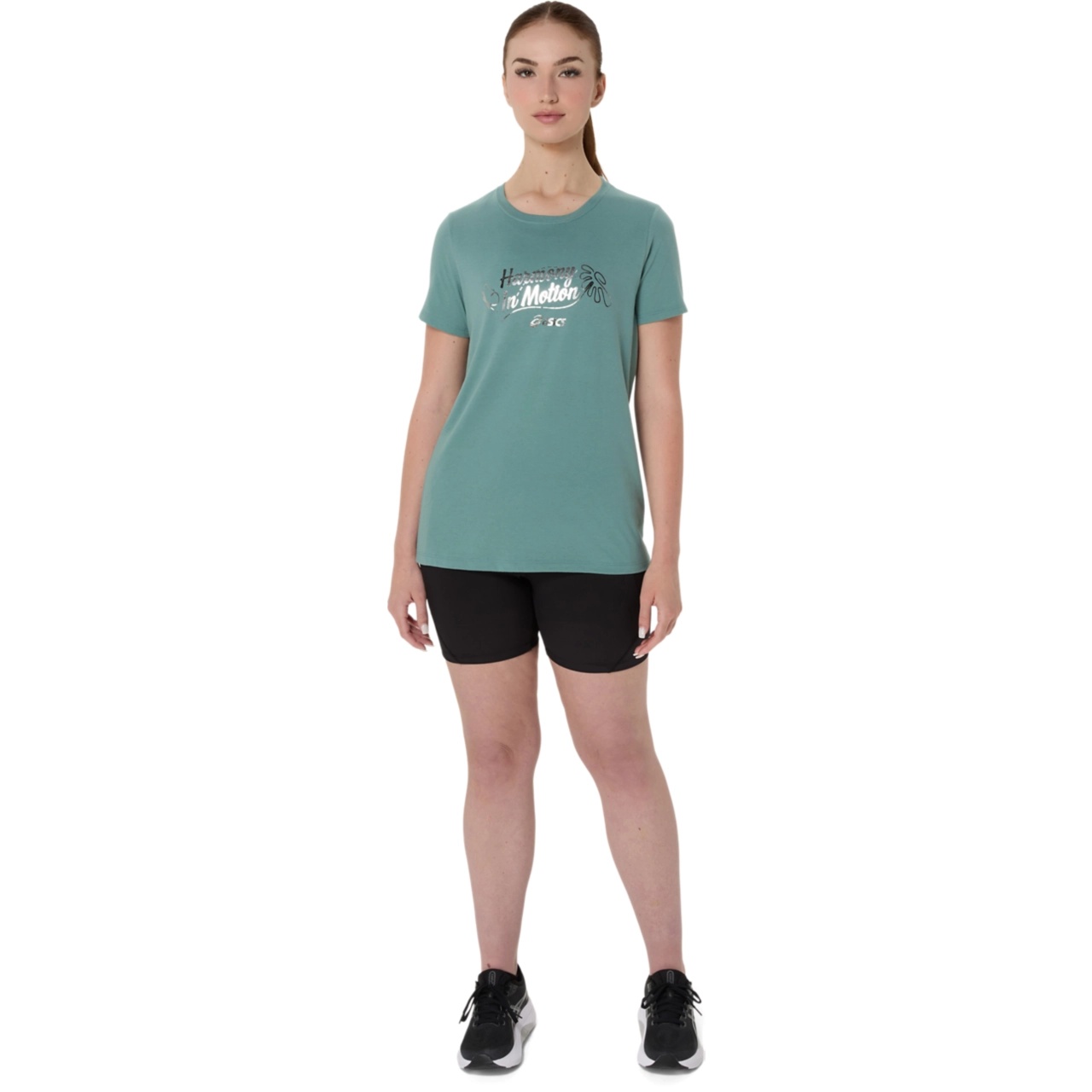 WOMEN'S ASICS FOIL SHORT SLEEVE TEE - 6