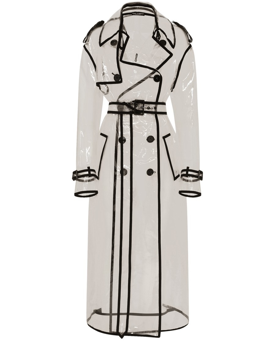 Dolce & Gabbana KIM DOLCE&GABBANA transparent coat | 24s