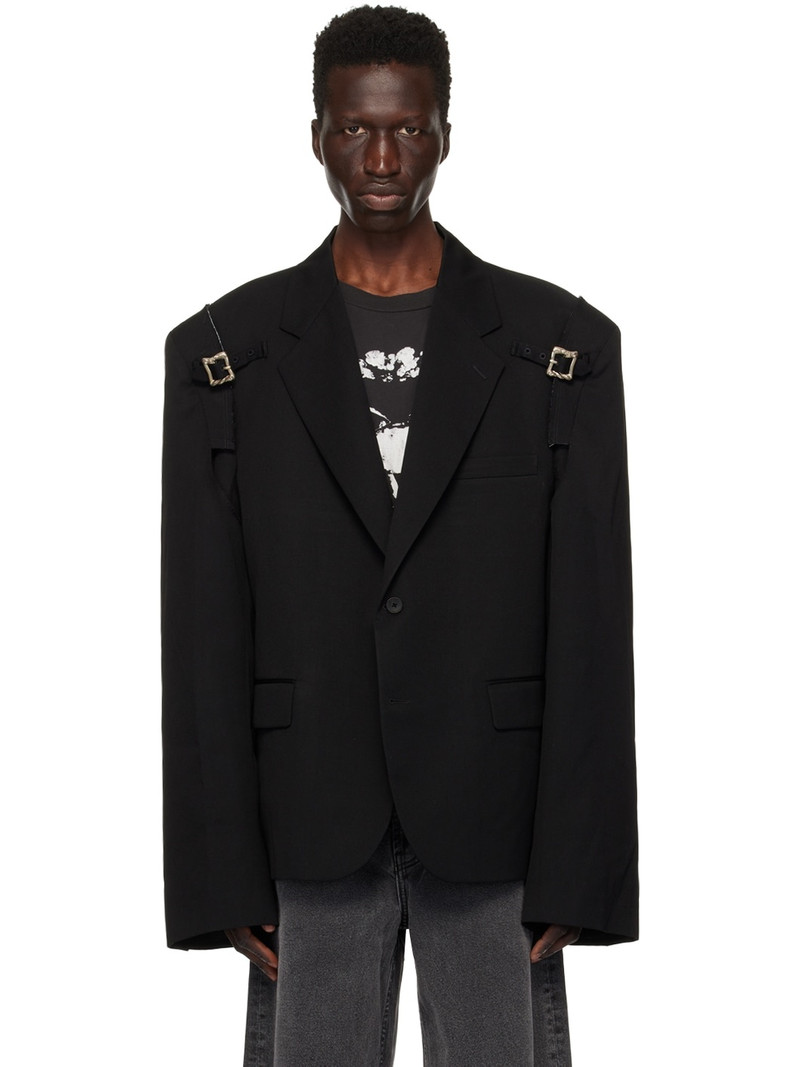 Black Restraint Blazer 1