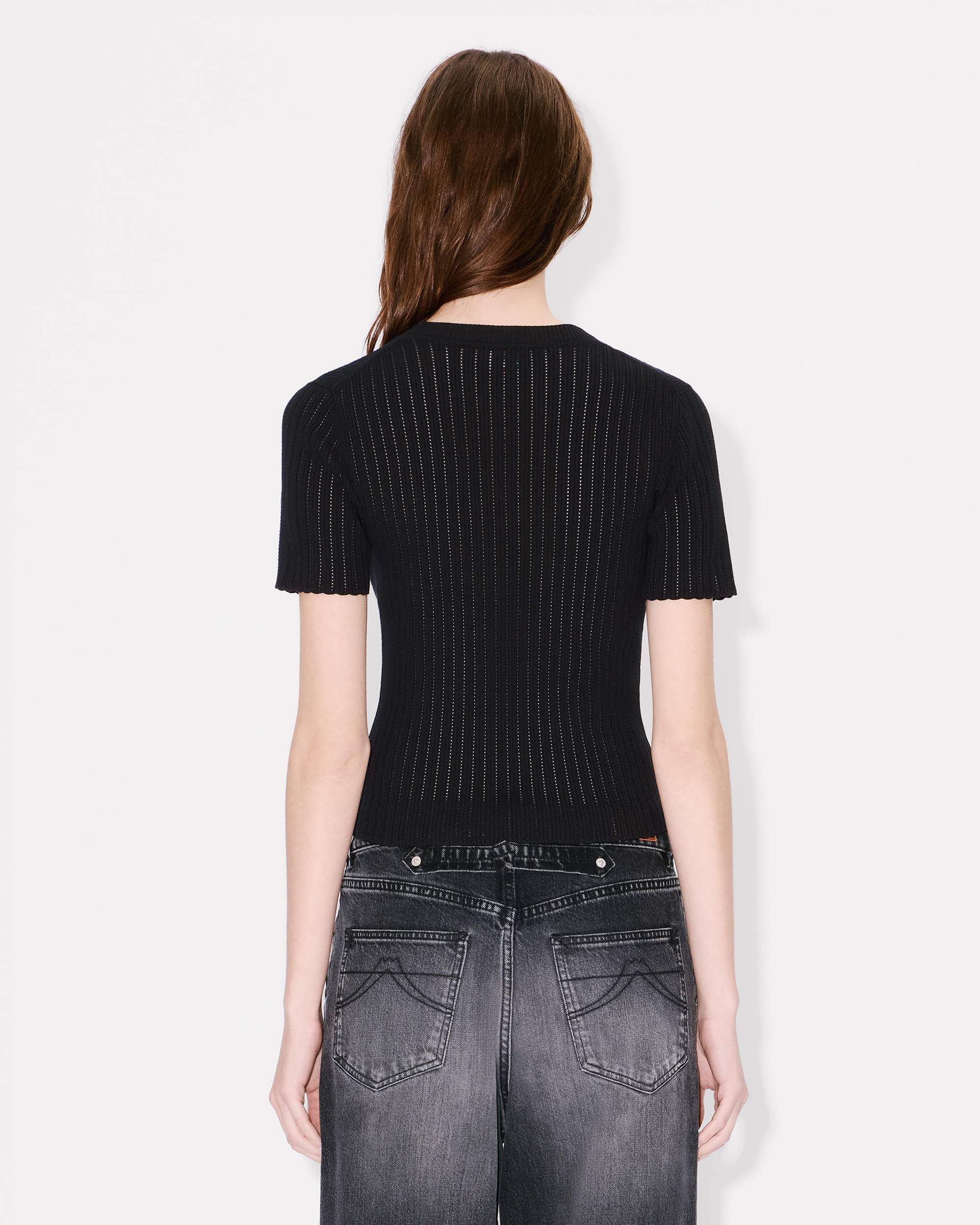 Short sleeve knit top - 4