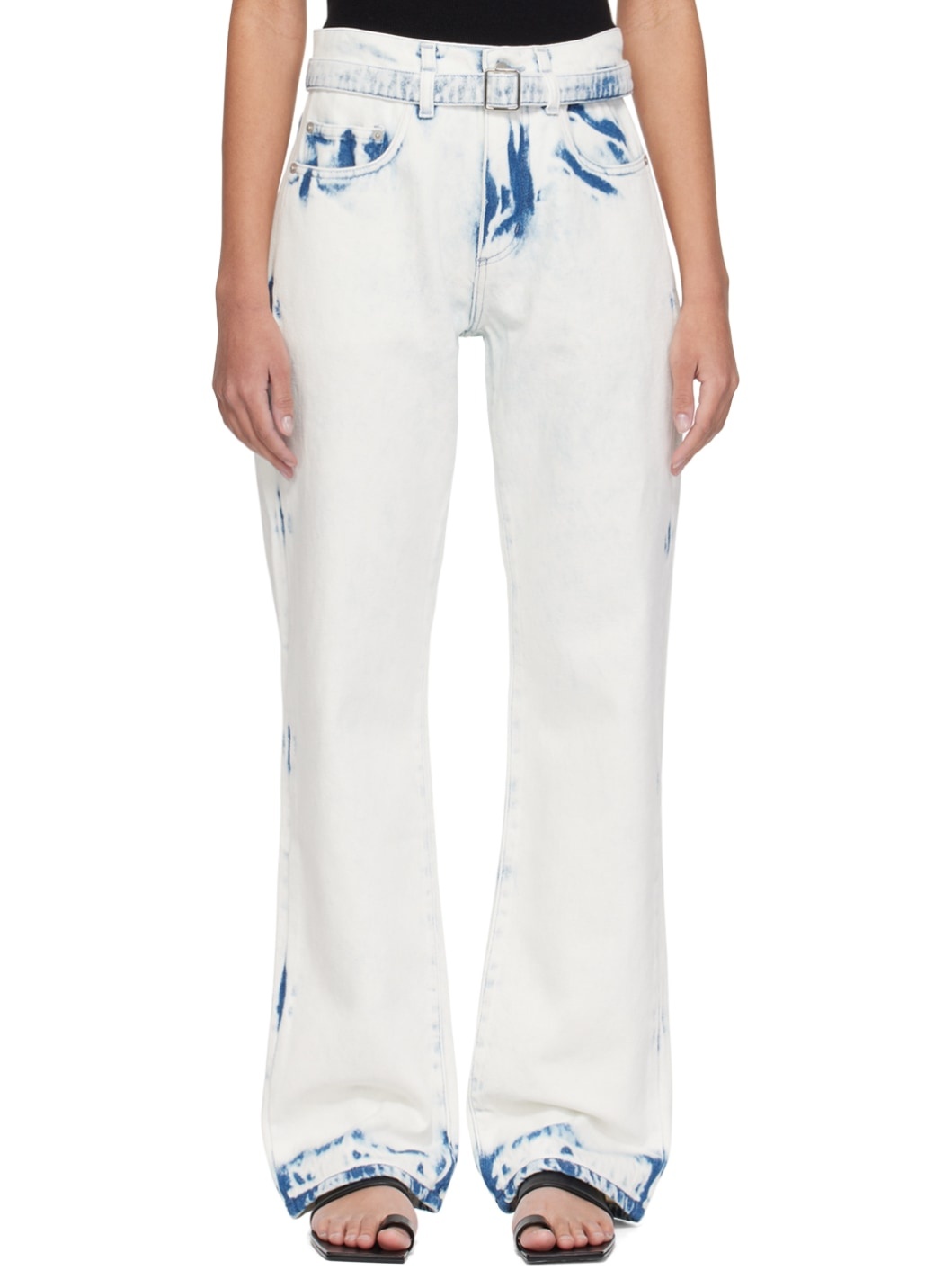 White & Indigo Ellsworth Jeans - 1