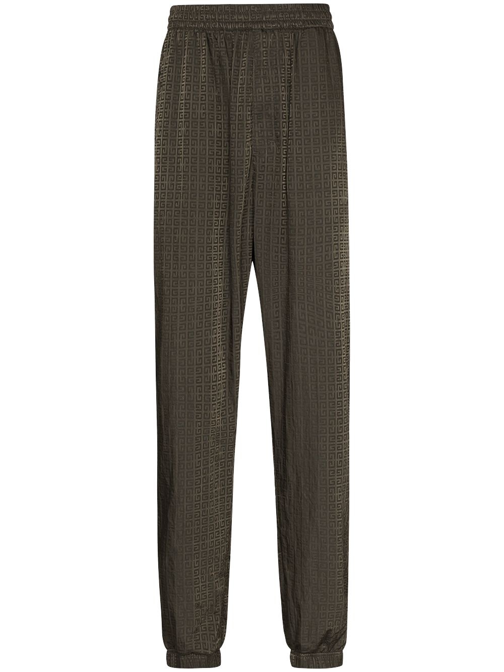 4G jacquard track pants - 1