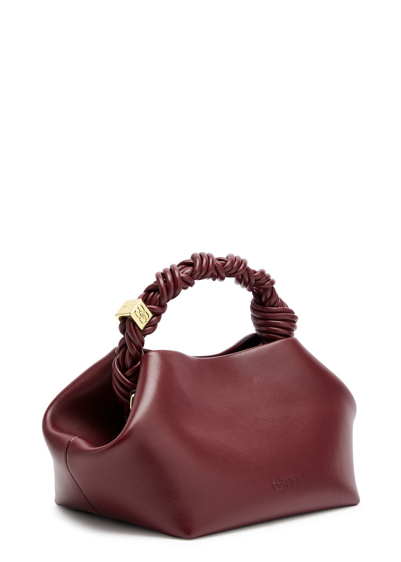 GANNI Ganni Bou Small Leather top Handle bag outlook