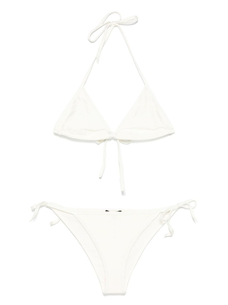 logo-print bikini 1