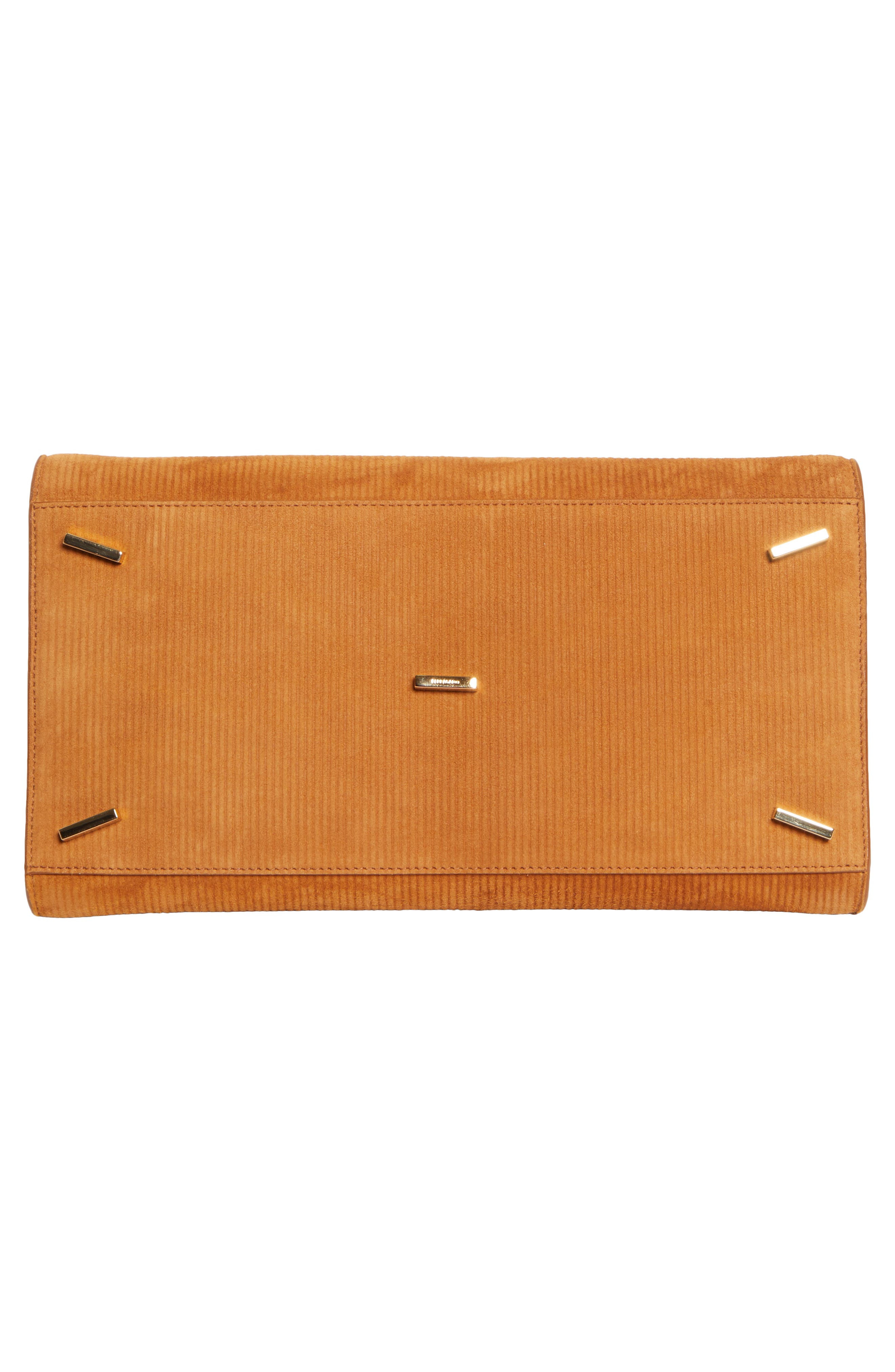 FERRAGAMO Hug Small Suede Top Handle Bag in Naturale/Resort at Nordstrom - 7