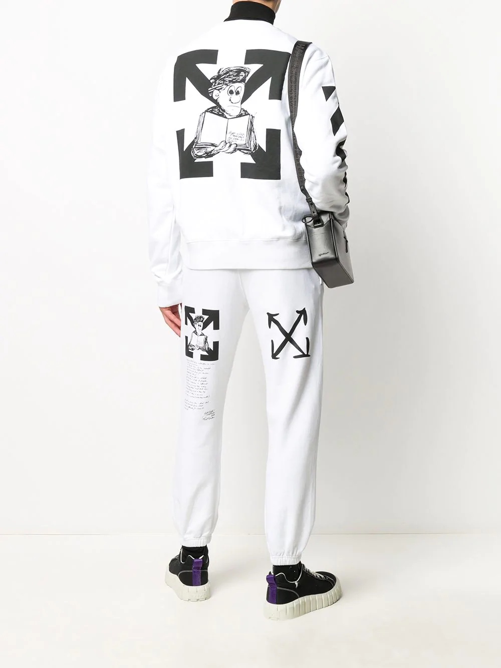 marker arrows graphic-print sweatshirt - 2