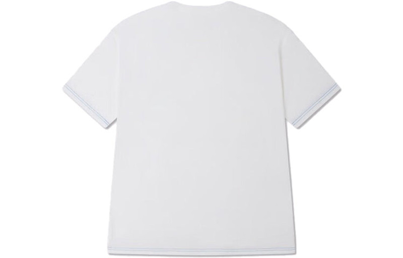 Converse Converse Blue Star 'White' T-shirt 10025871-A01 outlook
