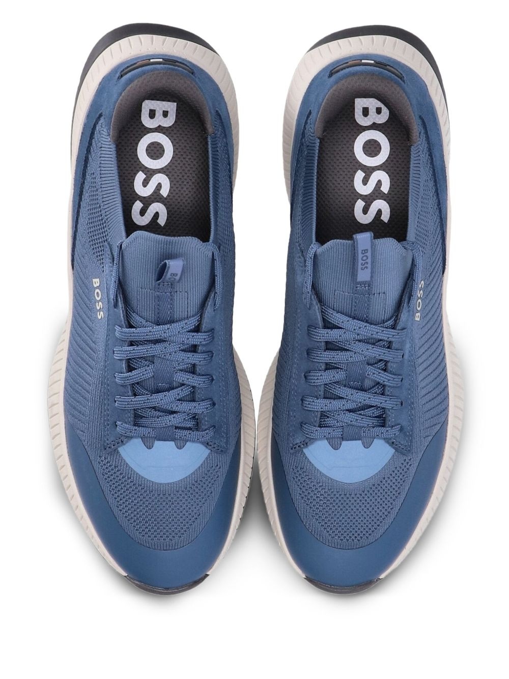 mesh-panelled sneakers - 4