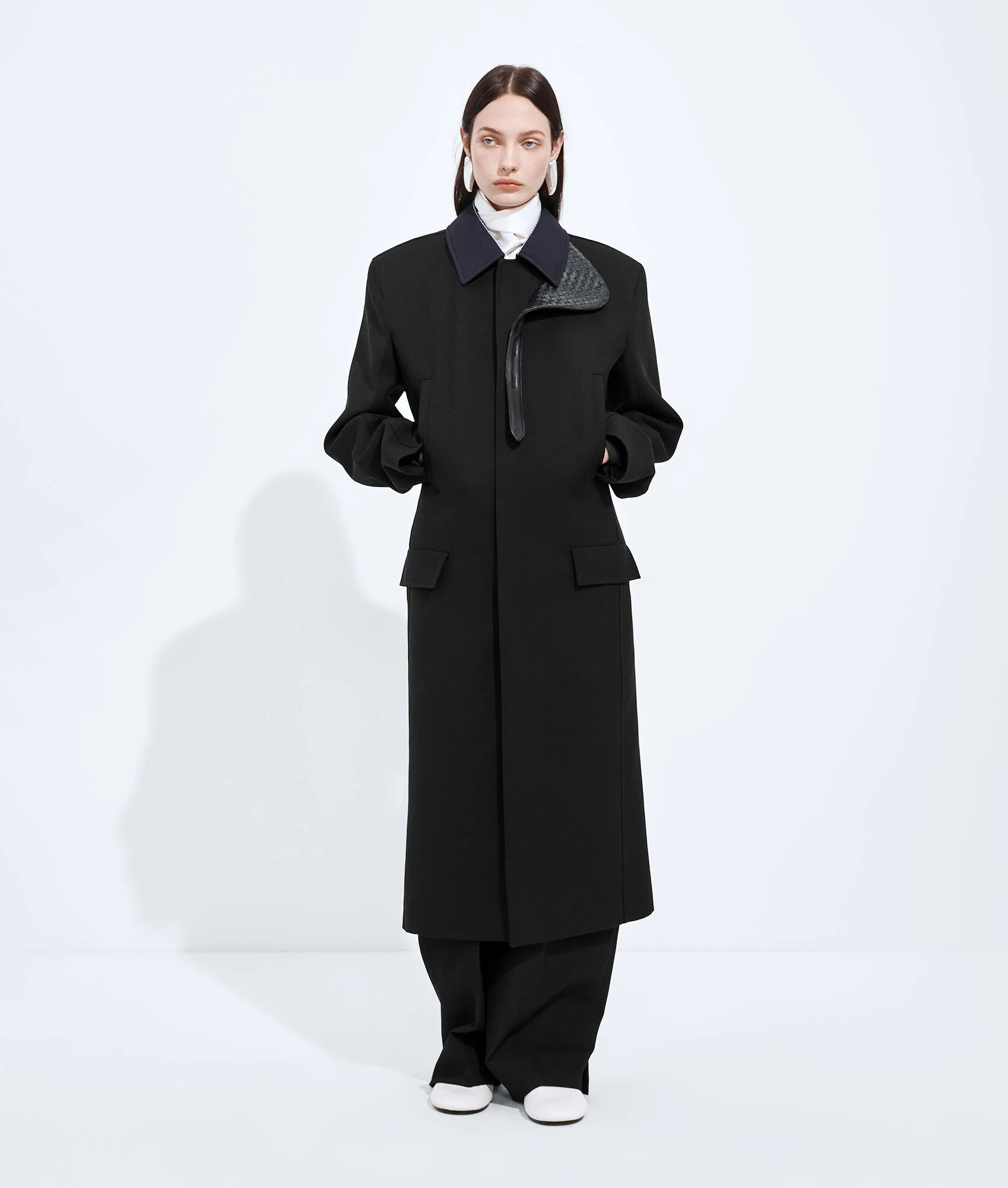 Splittable Wool and Mohair Coat - 1