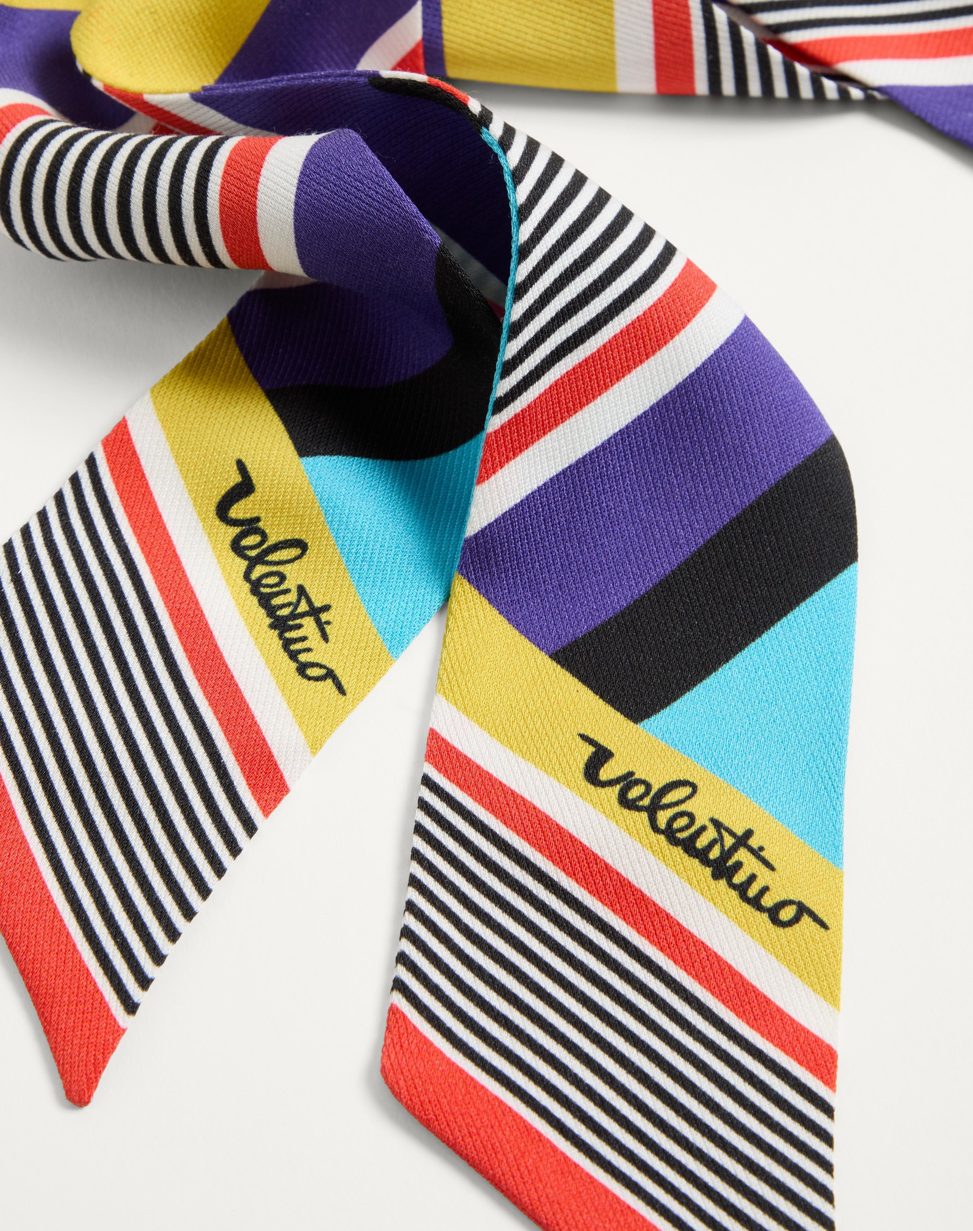 ESCAPE HEADBAND IN COTTON AND SILK - 4