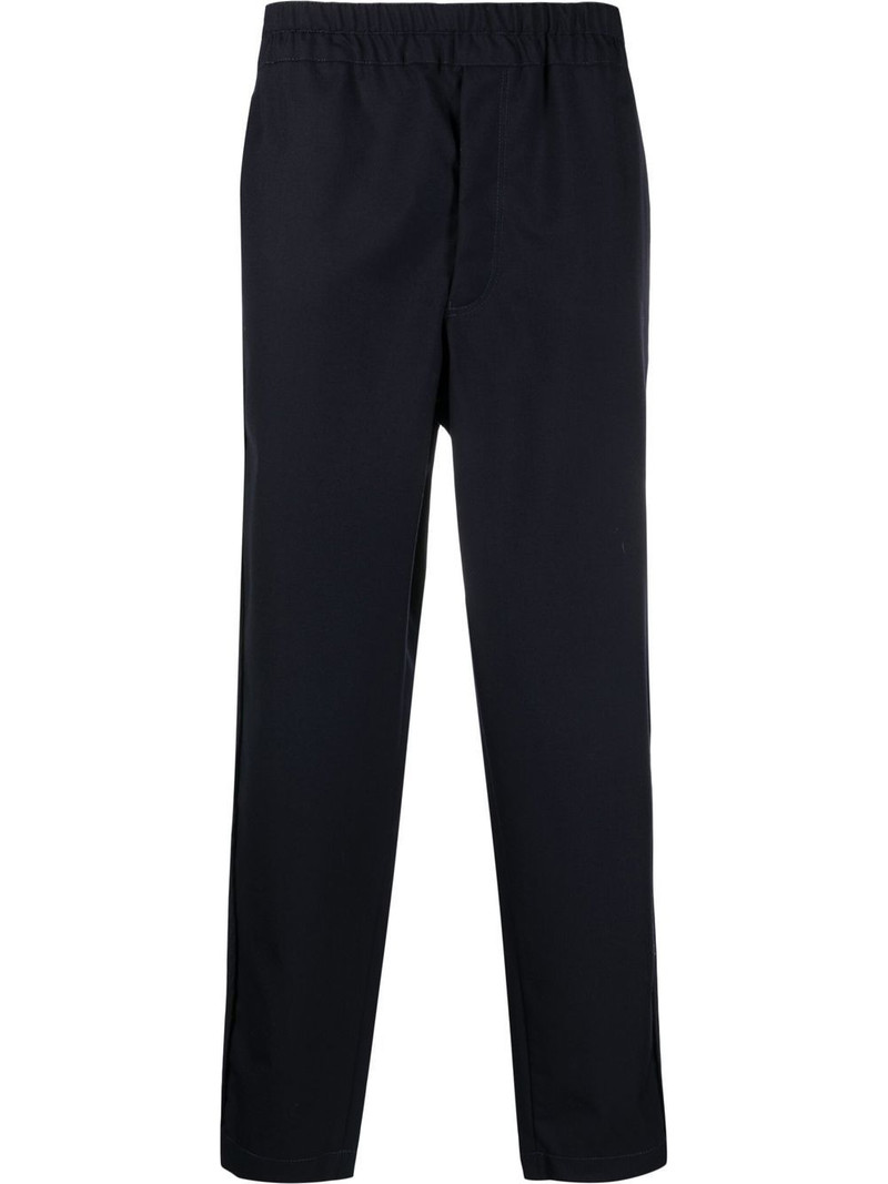 straight-leg wool trousers 1