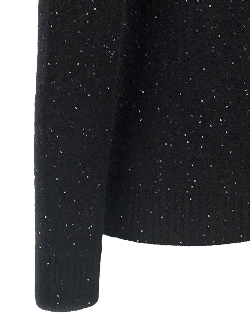 sequin turtleneck sweater 4