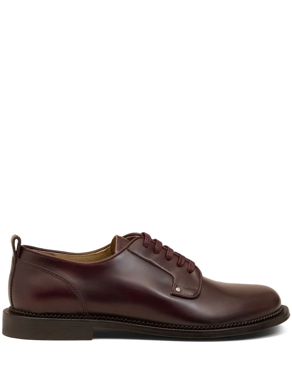 leather derby shoes - 1