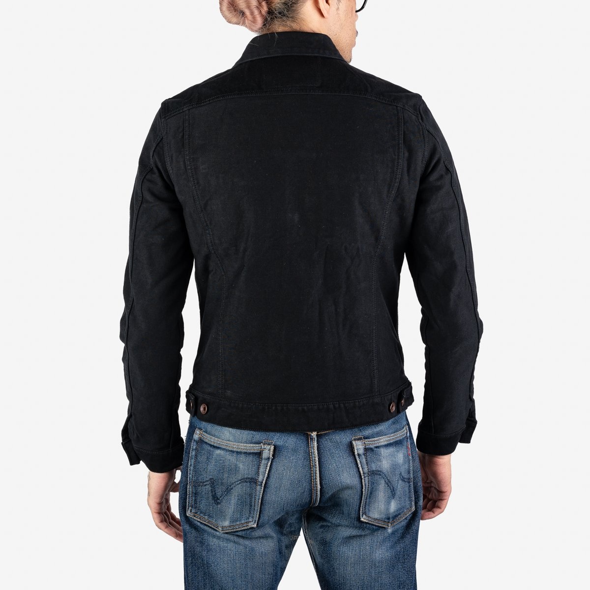 12oz Moleskin Modified Type III Jacket - Black - 3