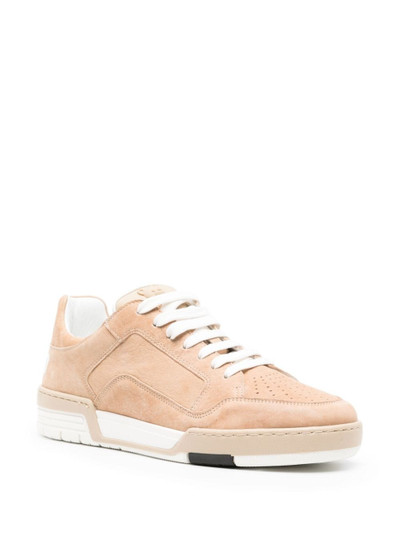 Moschino Streetball leather sneakers outlook