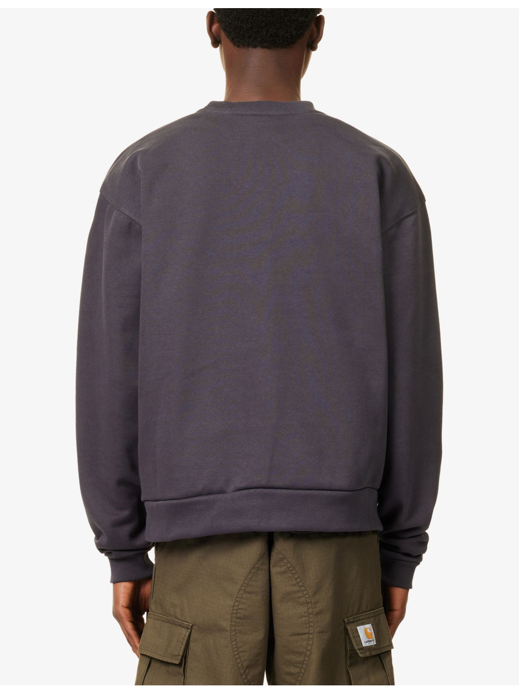 Redbox Logo-Patch Cotton-Blend Sweatshirt - 4