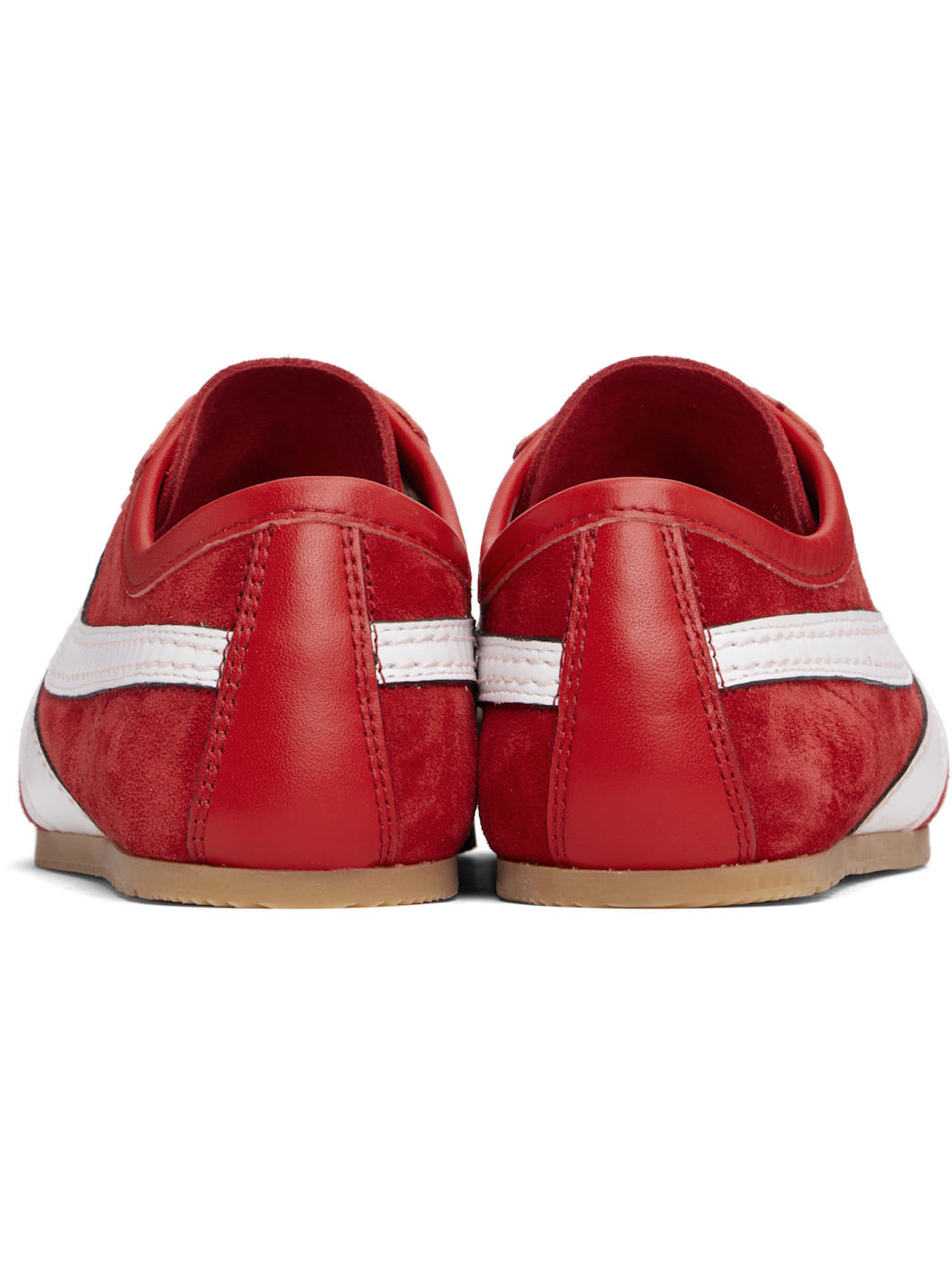 Red Suede Sneakers - 2