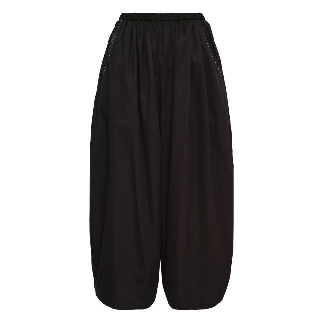 Relaxed Fit Elasticated Pants - 1