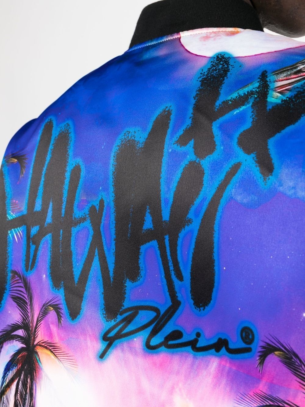 Hawaii printed bomber jacket - 5