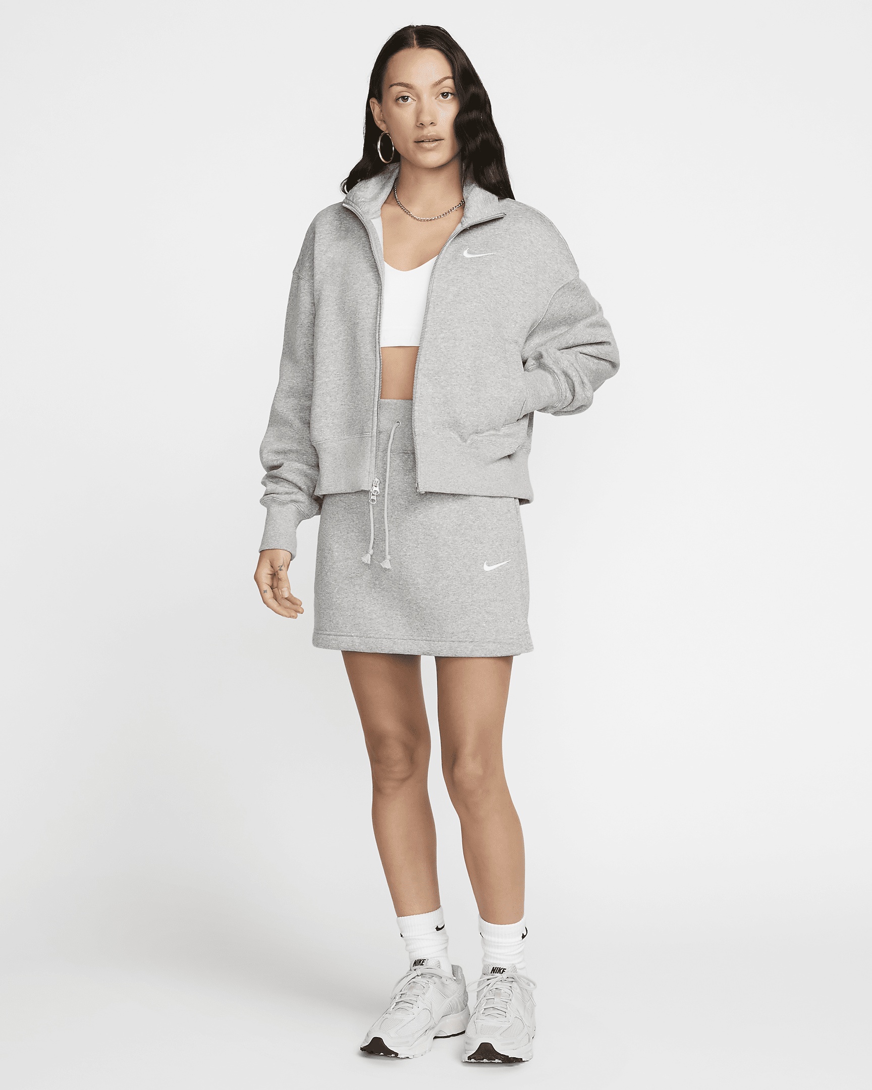 Nike Sportswear Phoenix Fleece Women's Oversized Track Jacket - 7