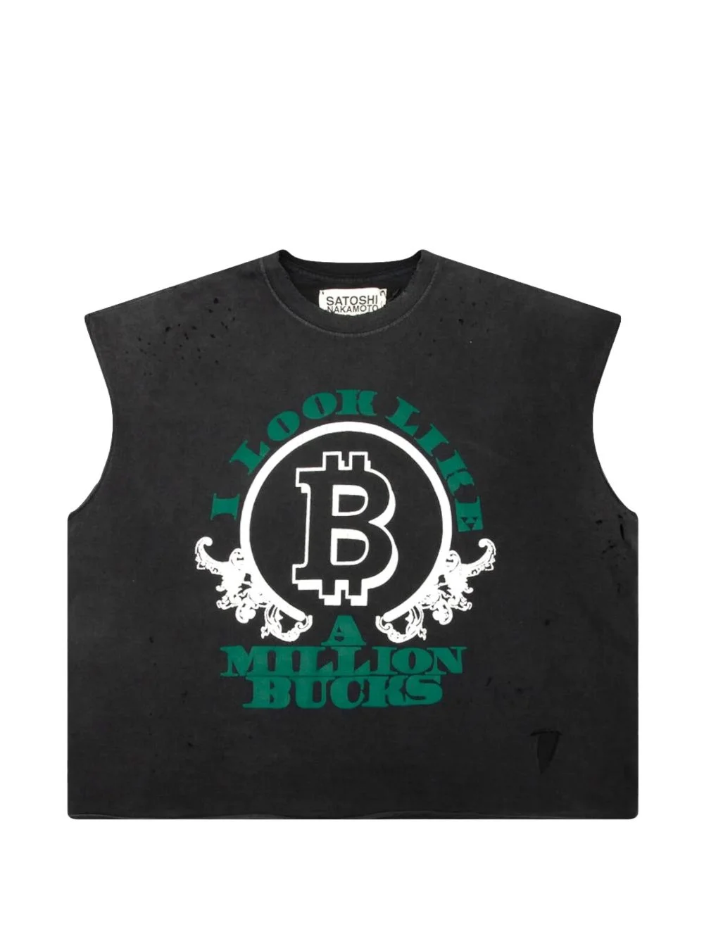 Million Bucks logo-print vest - 1