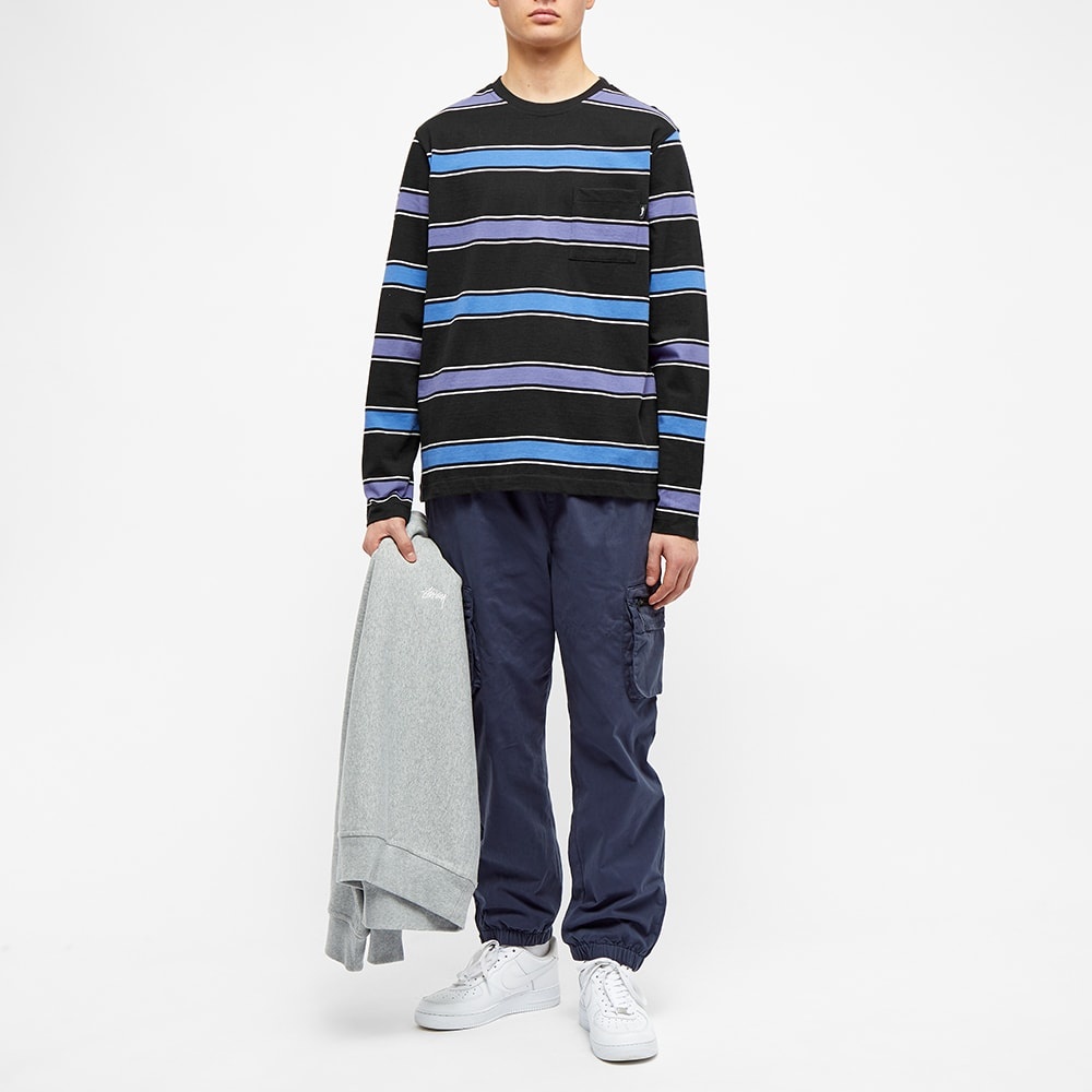 Stussy Long Sleeve Marco Stripe Tee - 5