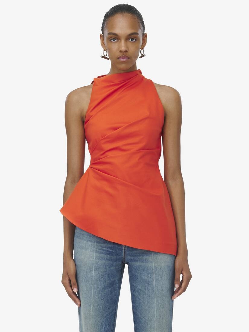 Asymmetric Gathered Top - 2