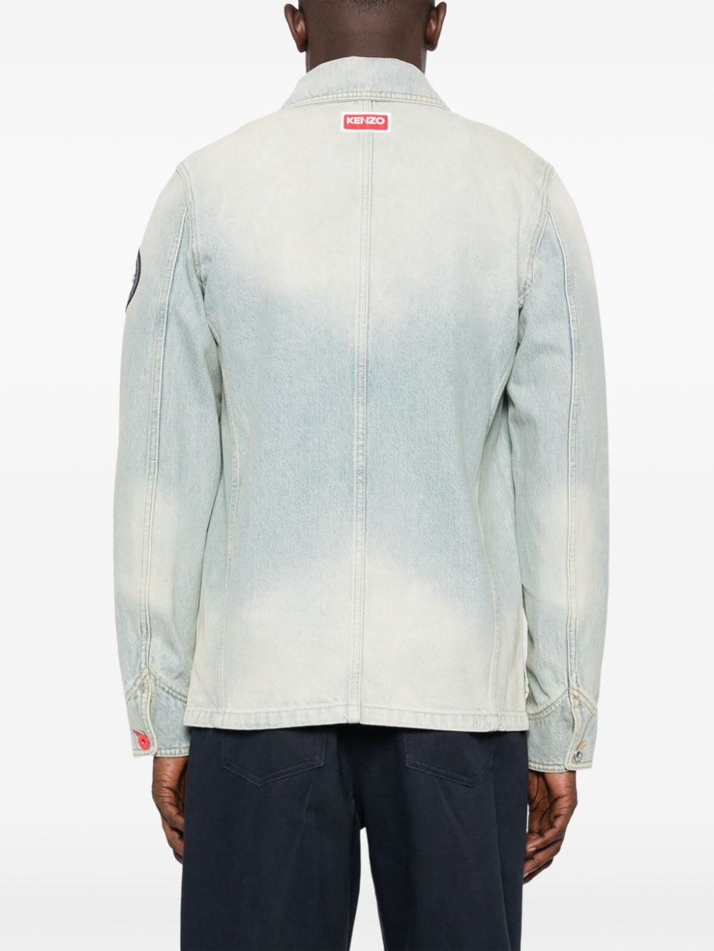 Travel badge denim jacket - 4