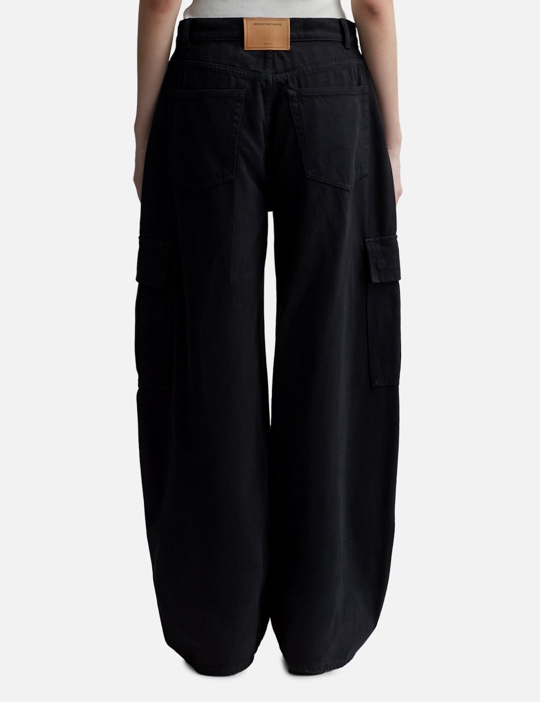 OVERSIZE CARGO JEANS IN COTTON - 3