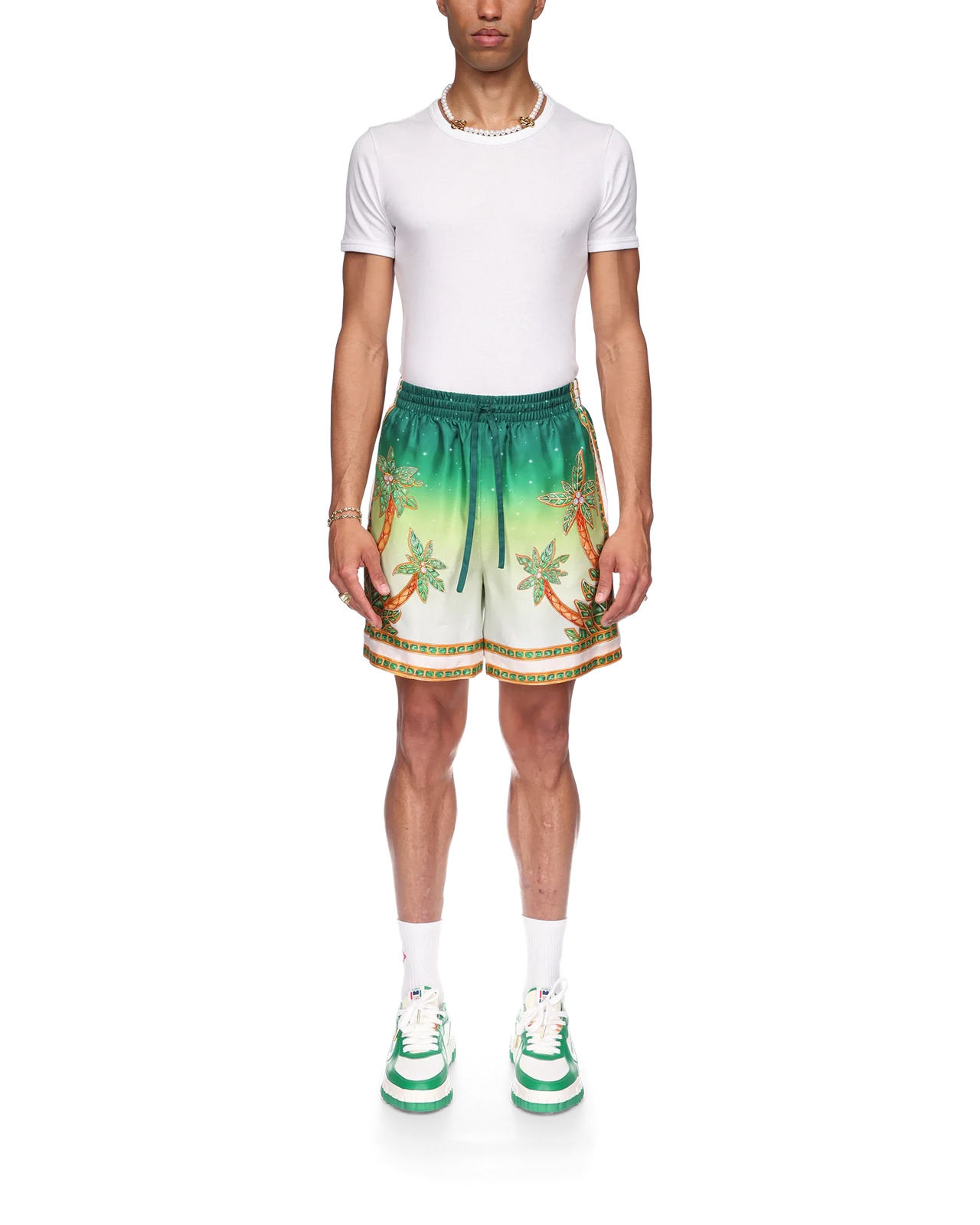 Joyaux D'Afrique Silk Shorts - 2