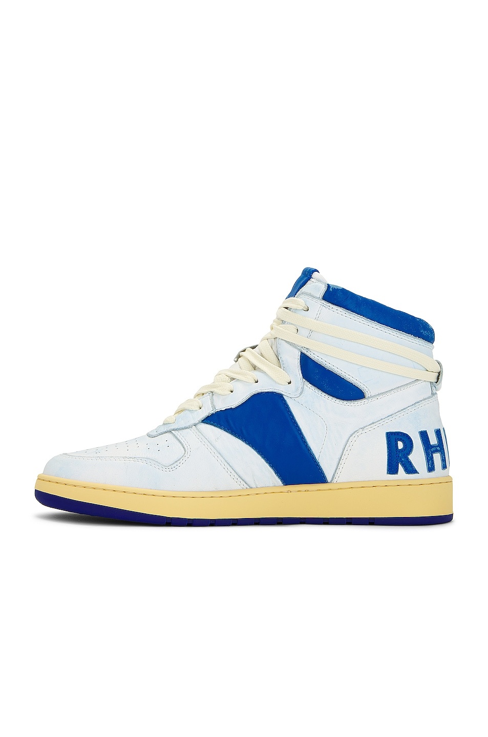 スニーカー RHUDE 'Rhecess Hi' sneakers Green RHSS23FO22489443 Rhude Rhecess Hi White Green Men's - RHU07FOM22003 - US