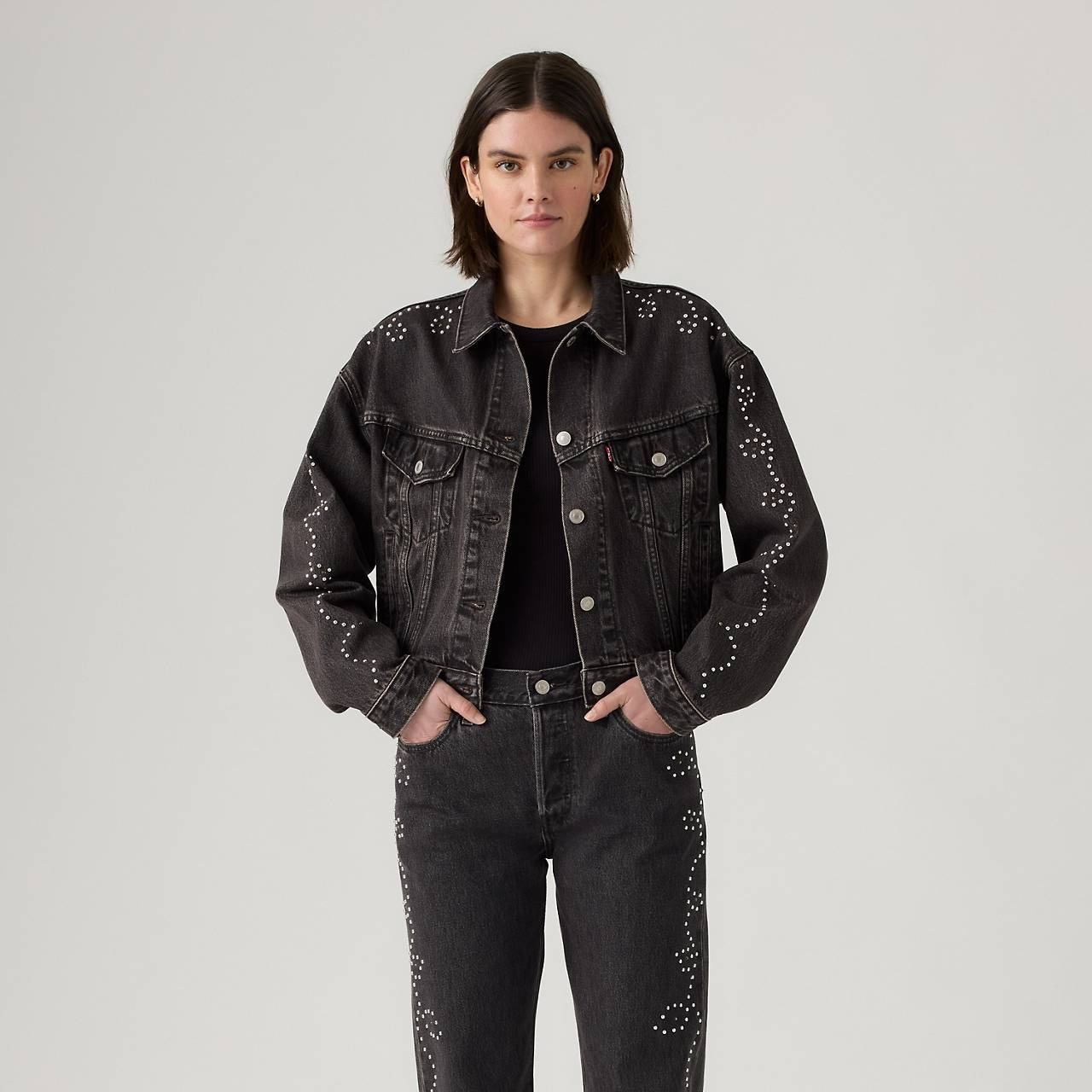 SHRUNKEN '90S TRUCKER JACKET - 2