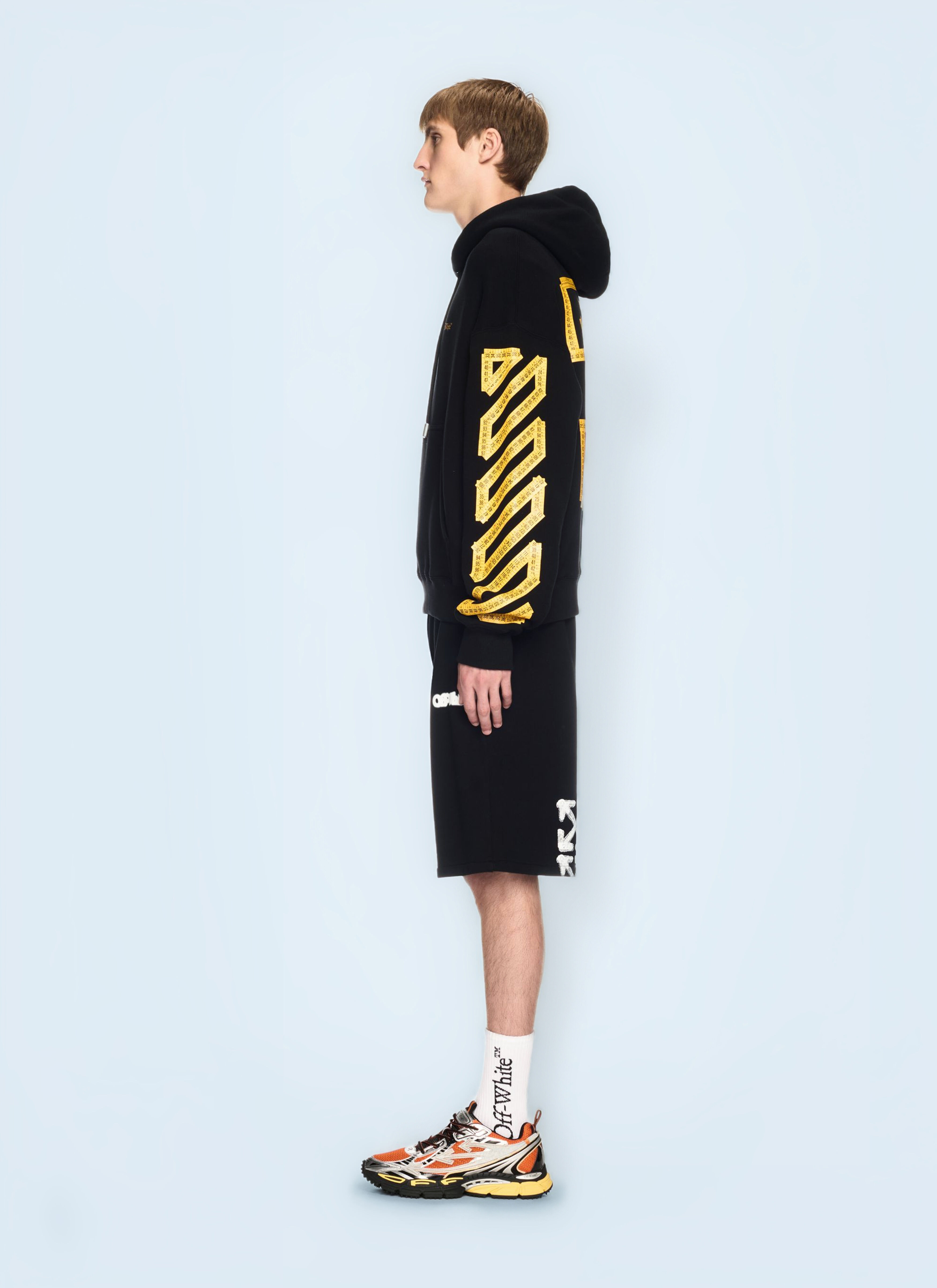 Tape Arrow Hooded Sweatshirt - 2