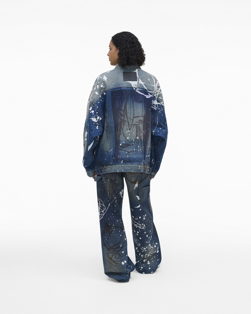 FUTURA X MARC JACOBS PAINTED DENIM BIG TRUCKER 4