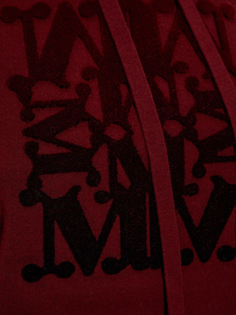 logo-detail hooded sweater 5