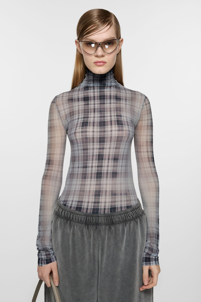 Acne Studios Seamless top - Black/white outlook