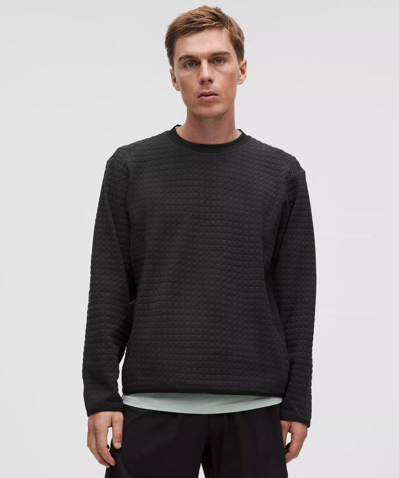 3D Waffle-Knit Jacquard Pullover 1